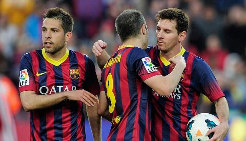 برشلونة يمطر شباك ضيفه أوساسونا بسبعة أهداف دون رد