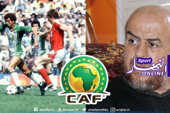 الكاف تهنئ أسطورة كرة القدم الجزائرية