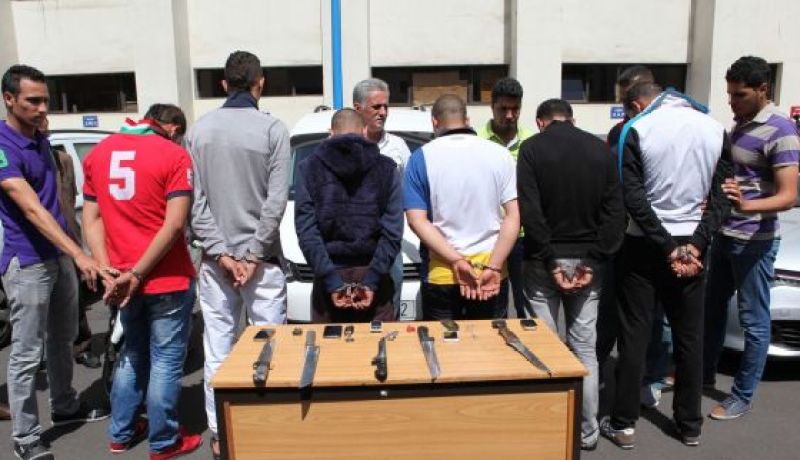 تفكيك عصابة تعتدي على الاشخاص بالسلاح أبيض في الجلفة