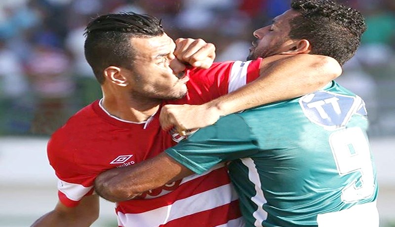 بلقروي يتحول إلى ملاكم ويعتدي بالضرب على لاعب تونسي فـي مباراة ودية