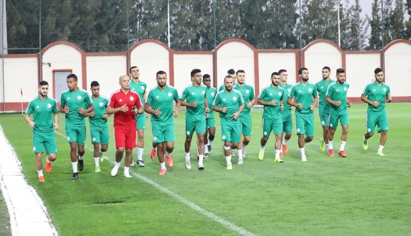 المنتخب المحلي يواصل تحضيراته تحسبا لمباراة “المغرب”