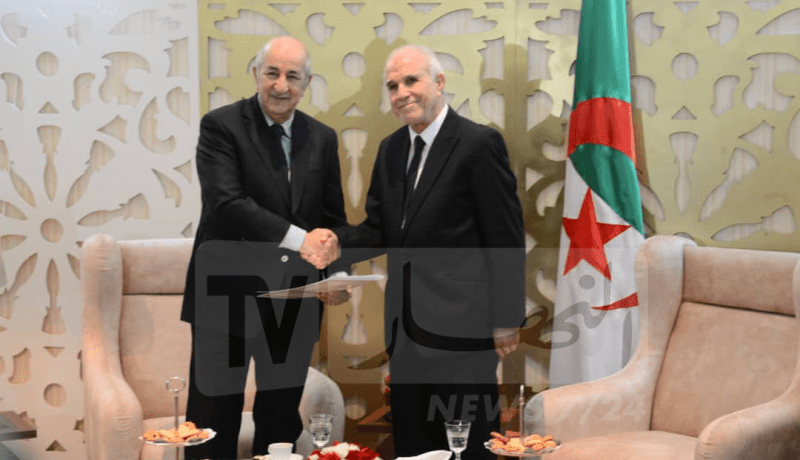 تبون يودع ملف ترشحه لدى سلطة الانتخابات