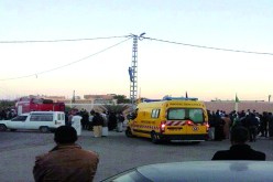 محاولة انتحار شاب من أعلى عمود كهربائي في ورڤلة