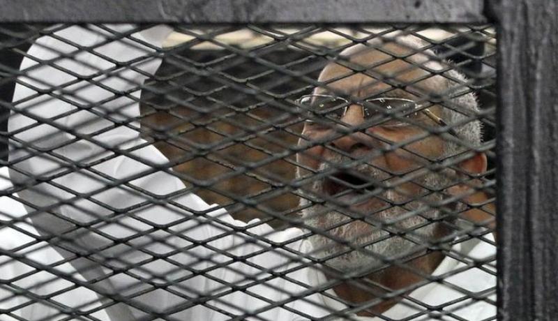 الحكم بالاعدام على المرشد العام للاخوان و13 من قيادات الجماعة