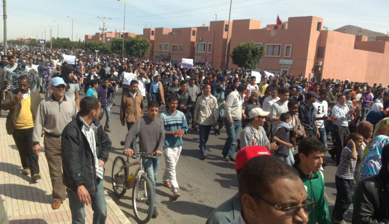 إحتجاج عشرات السكان للمطالبة بدعم التموين بمياه الشرب ببسكرة