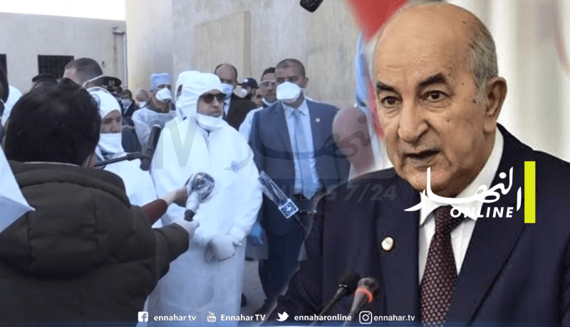 رئيس الجمهورية للأطباء: واصلوا عملكم نحن معكم إلى نهاية المأساة