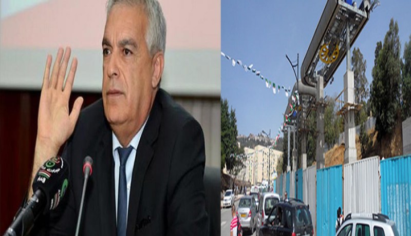 طلعي يفسخ عقد المؤسسة المكلفة بإنجاز تيليفيريك تيزي وزو