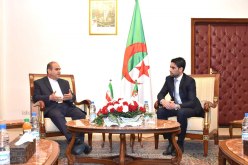 الجزائر وإيران تبحثان تعزيز علاقتهما الثنائية