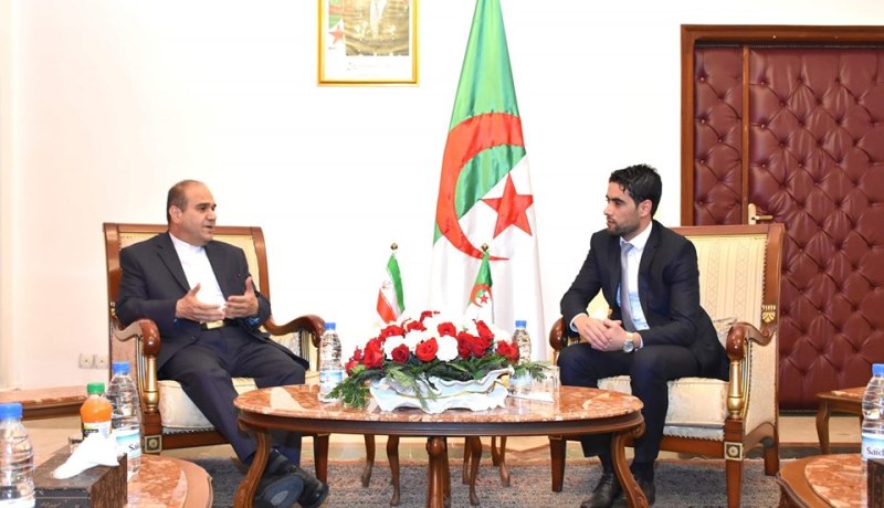 الجزائر وإيران تبحثان تعزيز علاقتهما الثنائية