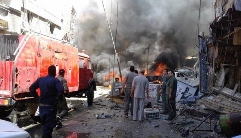 طفلة تفجر نفسها داخل مركز للشرطة بدمشق