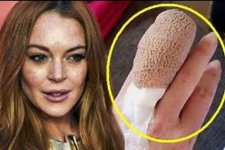 الممثلة الأمريكية ليندسي لوهان تفقد أصبعها وأصدقاؤها يعثرون عليه