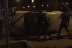 بالفيديو.. أعمال شغب وتخريب تشعل مدينة طنجة بالمغرب