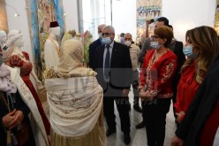 بالصور.. وزيرة الثقافة تشرف على إفتتاح شهر التراث اللامادي