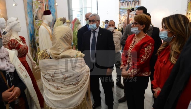 بالصور.. وزيرة الثقافة تشرف على إفتتاح شهر التراث اللامادي