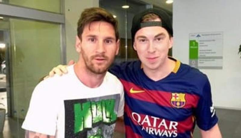 ميسى يعود سرا إلى برشلونة من الجابون