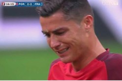 بالفيديو .. رونالدو يخرج مصابا من نهائي اليورو وباكيا أيضا