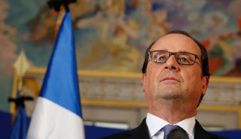 هولاند يدعو دول أوروبا للرد بصرامة على ترامب