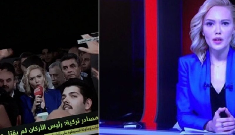 مذيعة بيان الإنقلاب التركي وفشله .. هكذا تورطت معهم