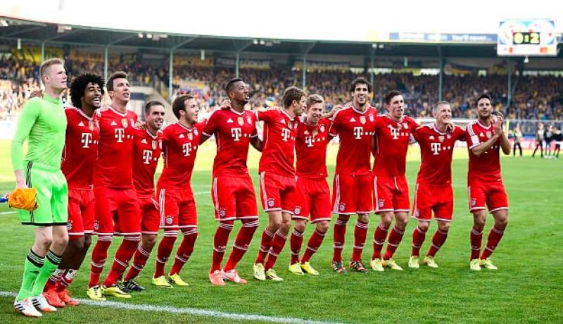 بايرن ميونيخ يؤكد أحقيته بلقب البوندسليغا بثنائية في شباك براونشفيغ