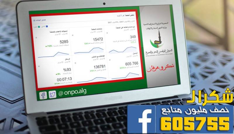أكثر من نصف مليون متابع لديوان الحج والعمرة