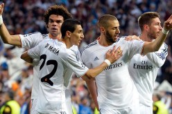 هدف بنزيما في شباك بايرن ميونيخ