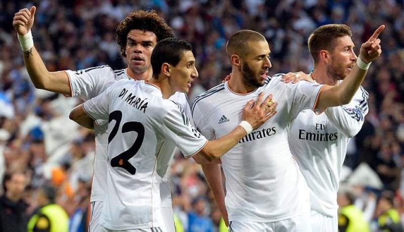 هدف بنزيما في شباك بايرن ميونيخ