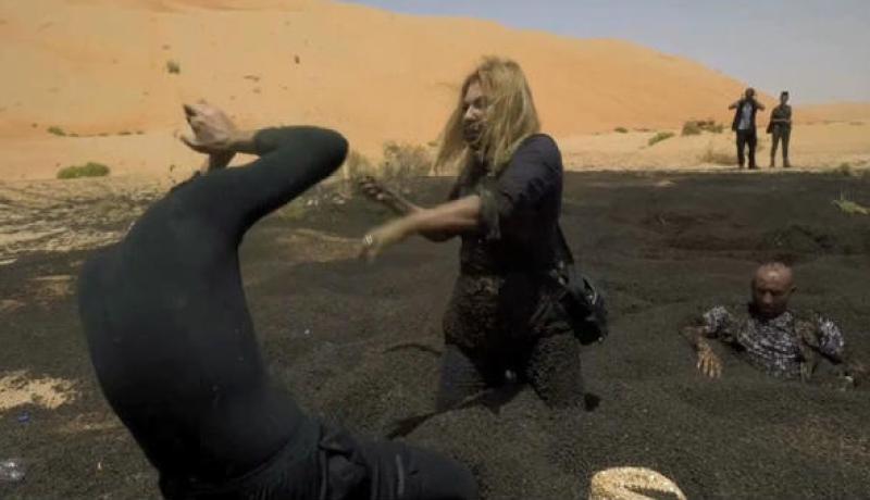 رد فعل رامز جلال بعد أن وصفته نادية الجندي بالشيطان و المجنون