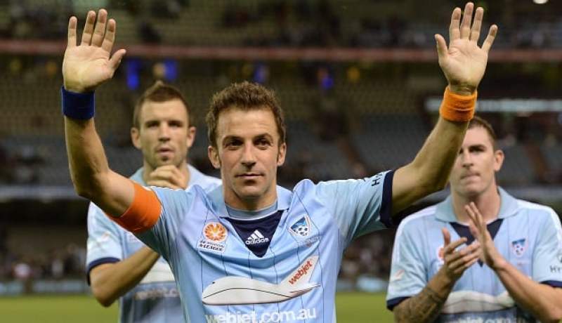 ديل بييرو يرحل عن نادي سيدني الأسترالي