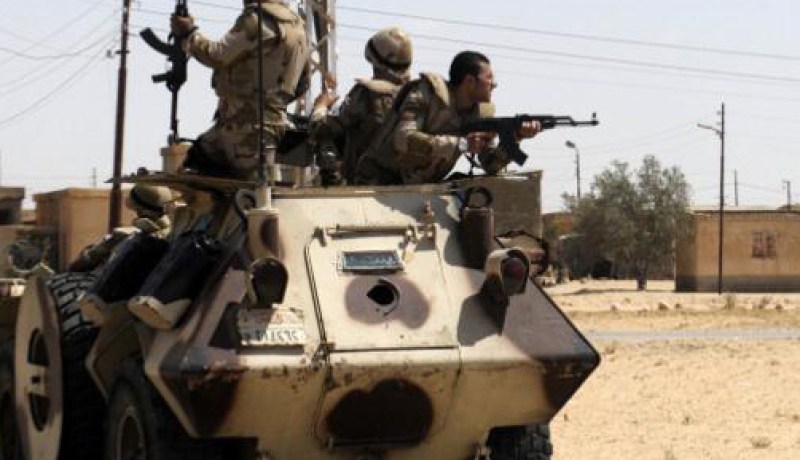 مقتل خمسة مسلحين من تنظيم أنصار بيت المقدس في غارات للجيش المصري بسيناء