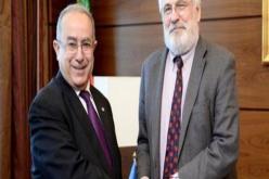 لعمامرة يستقبل المبعوث الشخصي للأمين العام للأمم المتحدة