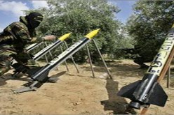 اطلاق صاروخ من شمال قطاع غزة نحو جنوب اسرائيل