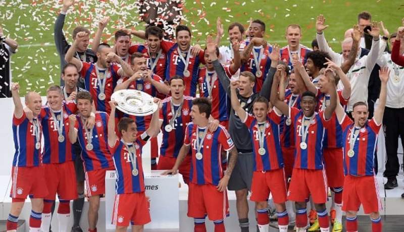 بايرن ميونيخ بطلا للبوندسليغا وهبوط نورمبيرغ واينتراخت