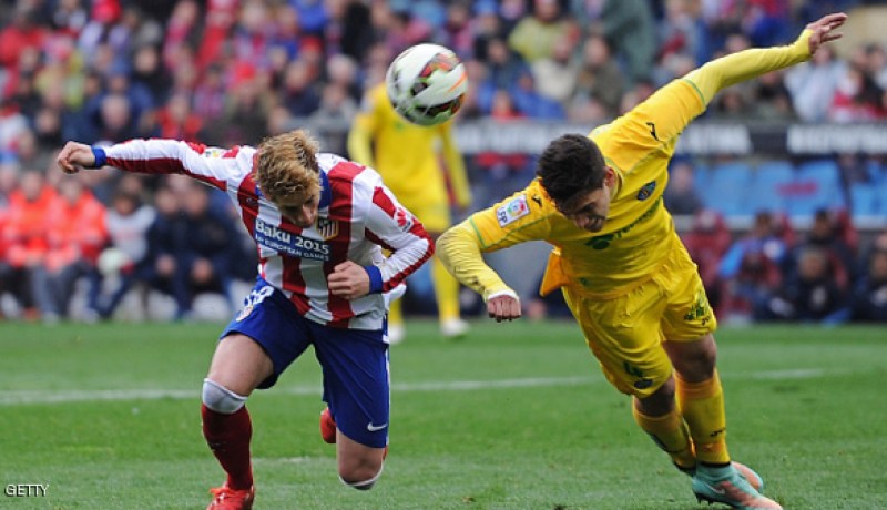 أتليتكو مدريد يسقط خيتافي بثنائية