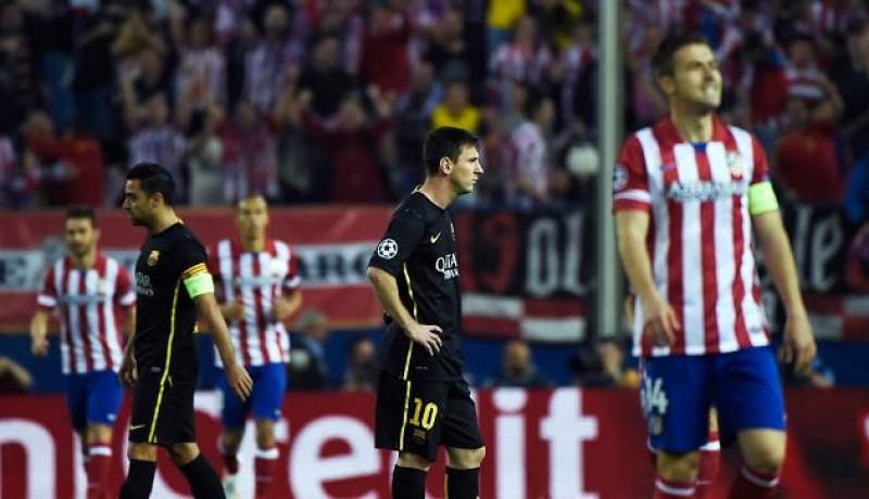 أتلتيكو مدريد وبرشلونة يؤجلان حسم لقب الليغا