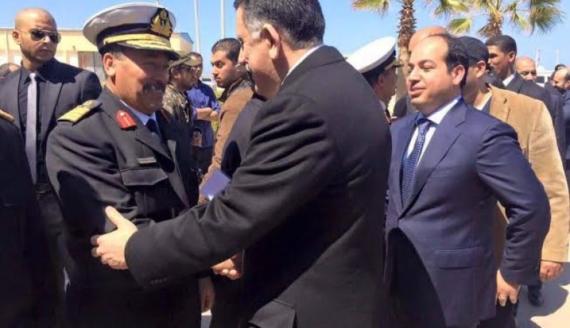 رئيس حكومة التوافق فايز السراج يدخل طرابلس عن طريق البحر