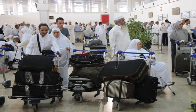238 حاج وصلوا البقاع المقدسة من مطار وهران