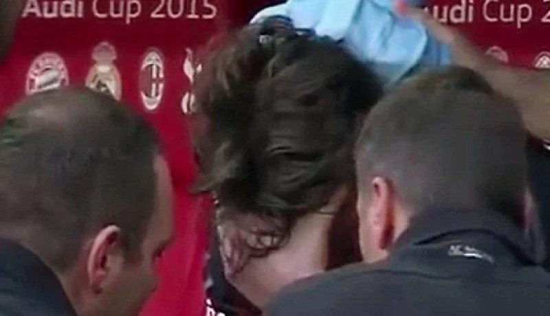 بالصور دموع مونتوليفو تتساقط أمام توتنهام لهذا السبب