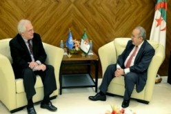 لعمامرة يستقبل المبعوث الشخصي للامين العام الأممي الى الصحراء الغربية