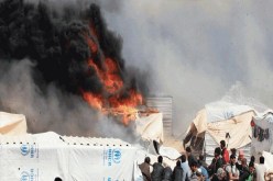 وفاة 3 أطفال سوريين إثر حريق في خيمة بتركيا