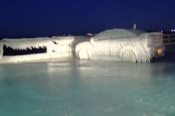 بالفيديو سيارات في بوفالو الأمريكية تتحول إلى أجسام جليدية