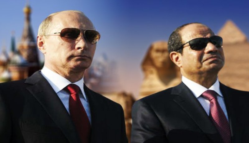 السيسي وبوتين يتفقان على تعزيز التعاون في مجال الطيران المدني