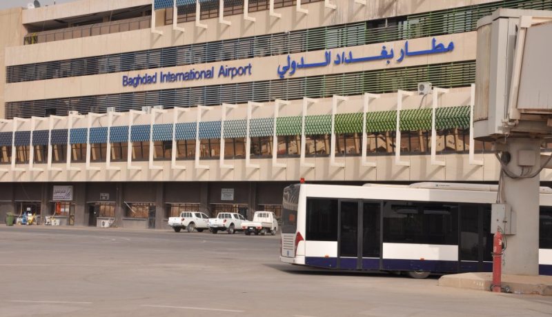 سقوط عدد من صواريخ الكاتيوشا بمحيط مطار بغداد الدولي