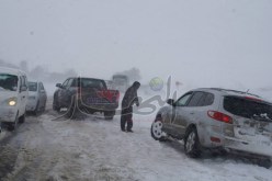 طوارئ بسبب الثلوج  واستنفار بالدرك والحماية