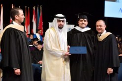 ابن دونالد ترامب يشرف على حفل  تخرّج الطّلبة في دبي