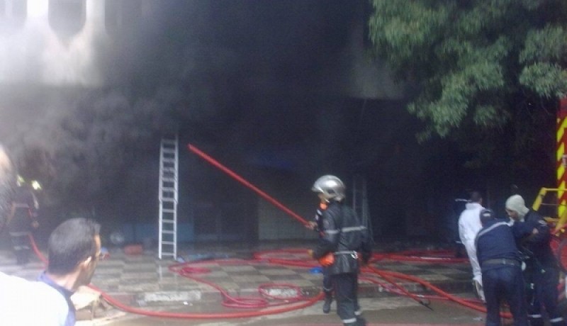 حريق بمصنع للمبيدات الكيماوية يخلف إصابة عاملين بمغنية في تلمسان