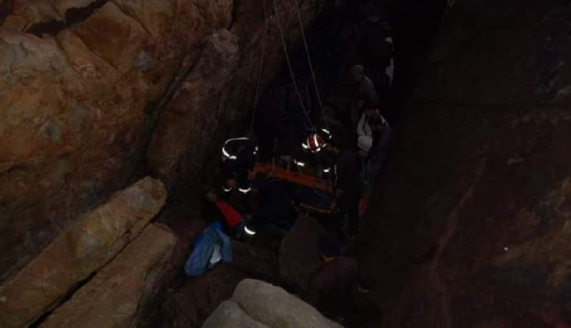 إنقاذ شخص سقط من علو 10 أمتار بالشاطئ الصخري بجيجل