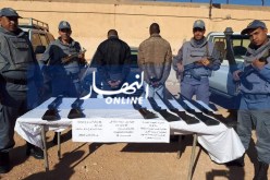 تهريب 07 أسلحة نارية على متن سيارة وكالة سياحية بقطارة بالجلفة