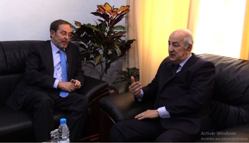 تبون يستقبل سفير إسبانيا بالجزائر