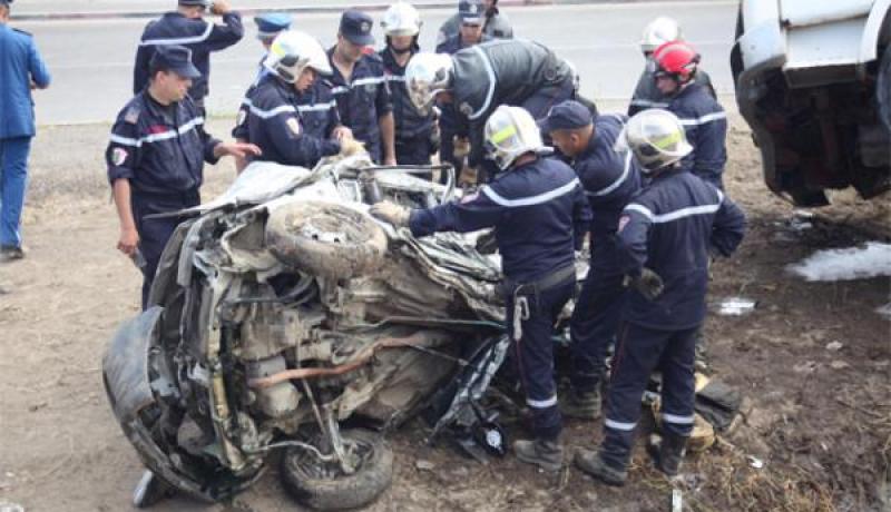 أصابة 8 أشخاص بجروح متفاوتة الخطورة في حادث مرور بقالمة