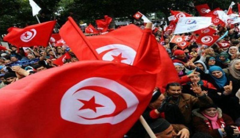 مسيرات وتجمعات شعبية في تونس بمناسبة الذكرى الخامسة للثورة